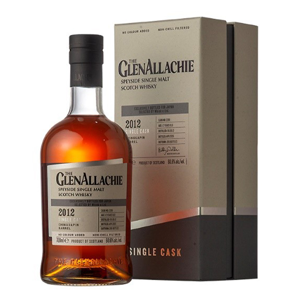 【正規品 箱入】グレンアラヒー 2012年 12年 ファーストフィル チンカピンバレル シングルカスク No2288 700ml 60.6%