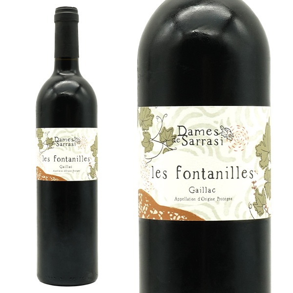 レ フォンタニーユ ガイヤック ルージュ 2020 ドメーヌ ダーム ド サッラシ元詰(ブルーノ モンテルス家) 自然派 ビオ(一部AB認定)