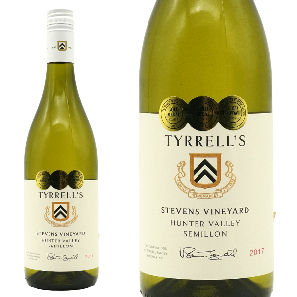 ティレルズ シングル ヴィンヤード スティーブンス ハンター ヴァレー セミヨン 2017 ティレルズ社