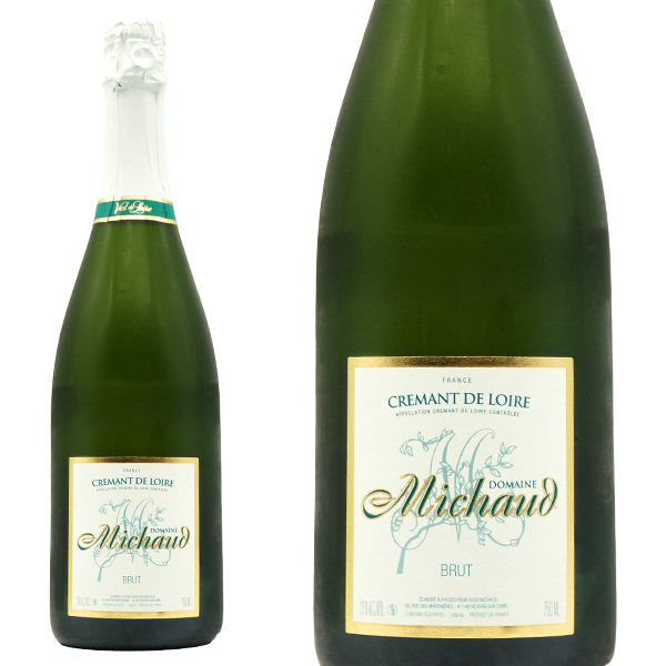 クレマン ド ロワール ブリュット 高級シャンパン瓶内2次発酵方式(メソッド トラディショナル) ドメーヌ ミショー元詰(現当主ティエリー ミショー家)