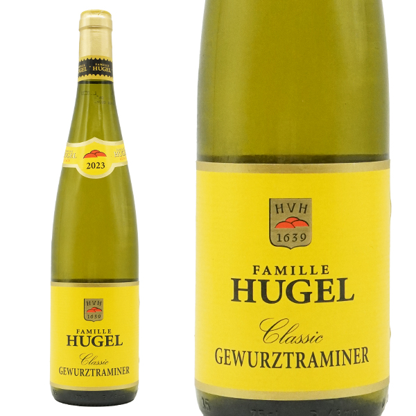 アルザス ゲヴェルツトラミネール ヒューゲル クラシック 2023 ヒューゲル AOC アルザス ゲヴェルツトラミナー 正規 フランス
