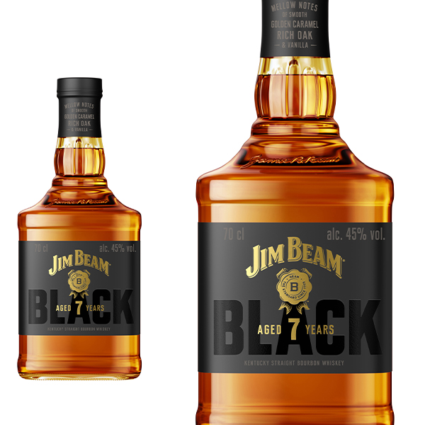 【正規品】ジムビーム ブラック 7年 ケンタッキー ウイスキー ジェームズ ビーム 700ml 45%