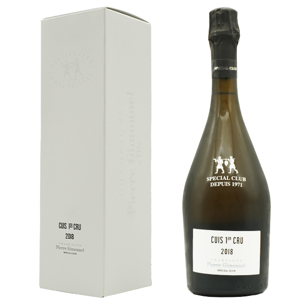 【専用箱付】ピエール ジモネ シャンパーニュ スペシャル クラブ キュイ プルミエ クリュ 一級 ミレジム 2018 正規代理店輸入品