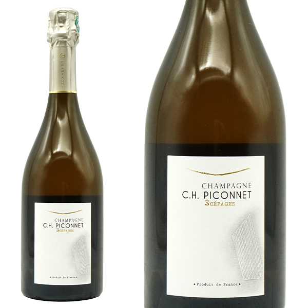 ピコネ シャンパーニュ トロワ セパージュ 3 Cepages ブリュット ナチュール ミレジメ 2021 (クレマン ピコネ家) 4年熟成作品