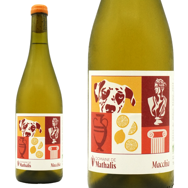 マッキア 2024 蔵出し限定作品 ドメーヌ ド マタリス元詰 自然派 ビオロジック AOCコート デュ ローヌ ブラン ロウ封印キャップ 13.5%