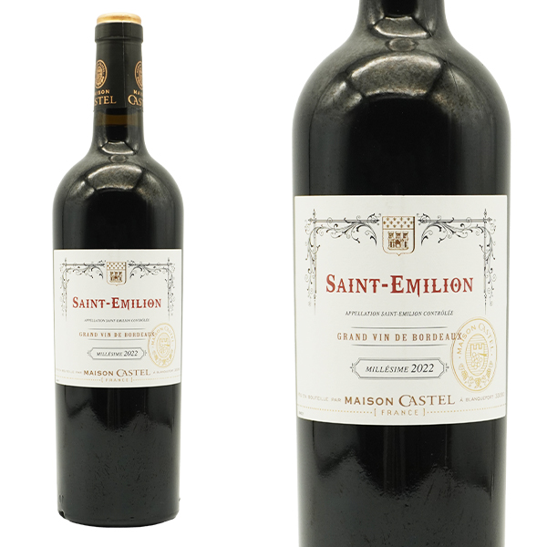 メゾン カステル サン テミリオン 2022年 カステル社 750ml フランス 赤ワイン