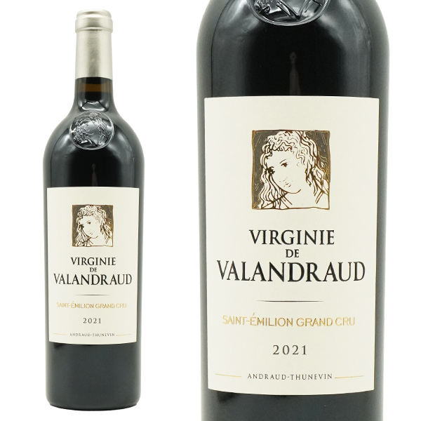 ヴィルジニー ド ヴァランドロー 2021 AOCサンテミリオン グラン クリュ 特級 シャトー元詰 (ジャン リュック テュヌヴァン)