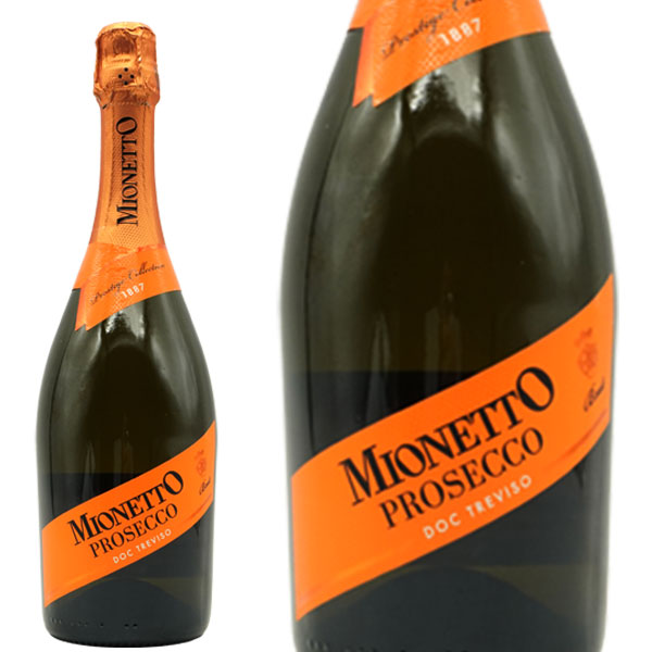 ミオネット プロセッコ ブリュット DOCトレヴィーゾ ミオネット社 750ml スパークリングワイン 白 辛口 イタリア