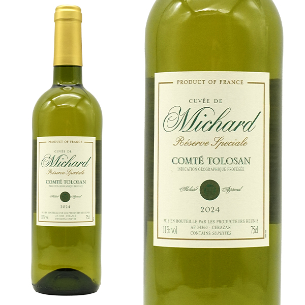 【666均】キュベ ド ミシャール ブラン ヴァン ド ペイ コントトロザン 2024