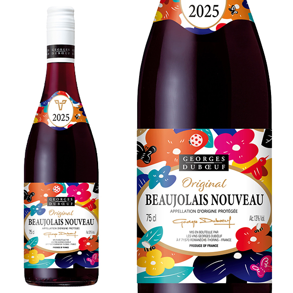 【ボジョレー2025】ボジョレー ヌーヴォー 2025年 ジョルジュ デュブッフ 新酒  航空便【新酒 2025】