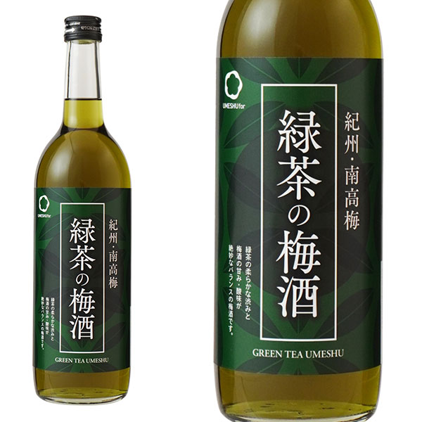 中野BC 緑茶の梅酒 720ml