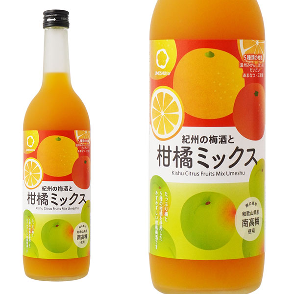 中野BC 紀州の梅酒と柑橘ミックス 720ml