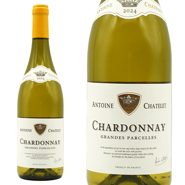 アントワーヌ シャトレ シャルドネ グラン パルセル 2024 アントワーヌ シャトレ(ボワセグループ傘下) シャルドネ種100％ 白 辛口