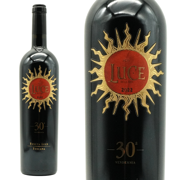 ルーチェ 2022 ルーチェ デッラ ヴィーテ元詰 正規品 JS驚異96点＆ファルスタッフ95点高評価獲得 30周年アニバーサリー限定パッケージ