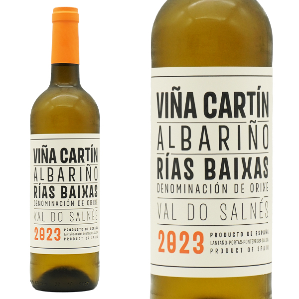 ビーニャ カルティン アルバリーニョ 2023 ビーニャ カルティン ボデガ&ヴィネドス 元詰 DOリアス バイシャス 醸造家 ロサ マリア ペドロサ