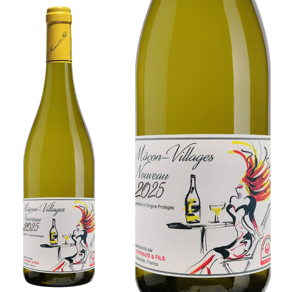 【新酒 2025】マコン ヴィラージュ ヌーヴォー 2025 ピエール フェロー 航空便