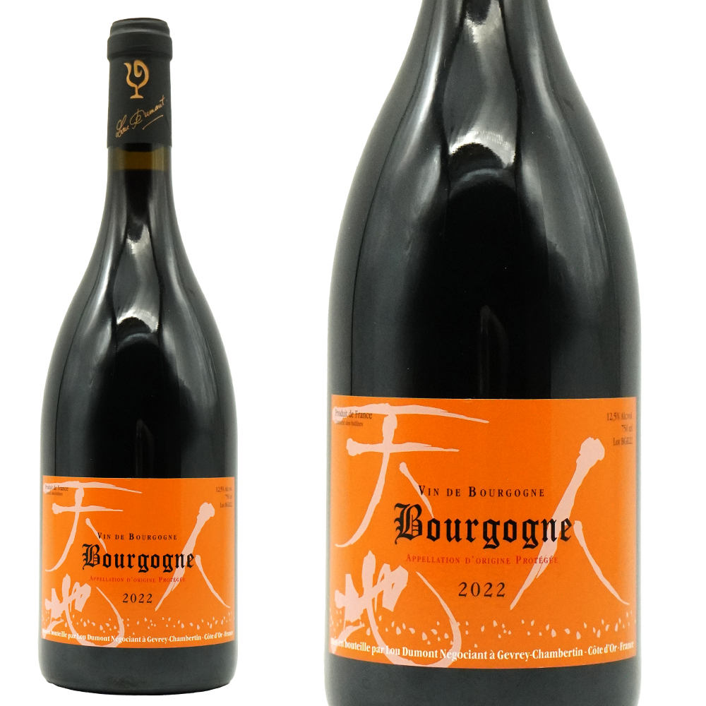 ブルゴーニュ ピノ ノワール (ルージュ)  2022 セラー出し品 ルー デュモン (仲田晃司) オーク樽18ヶ月熟成 AOCブルゴーニュ ルージュ