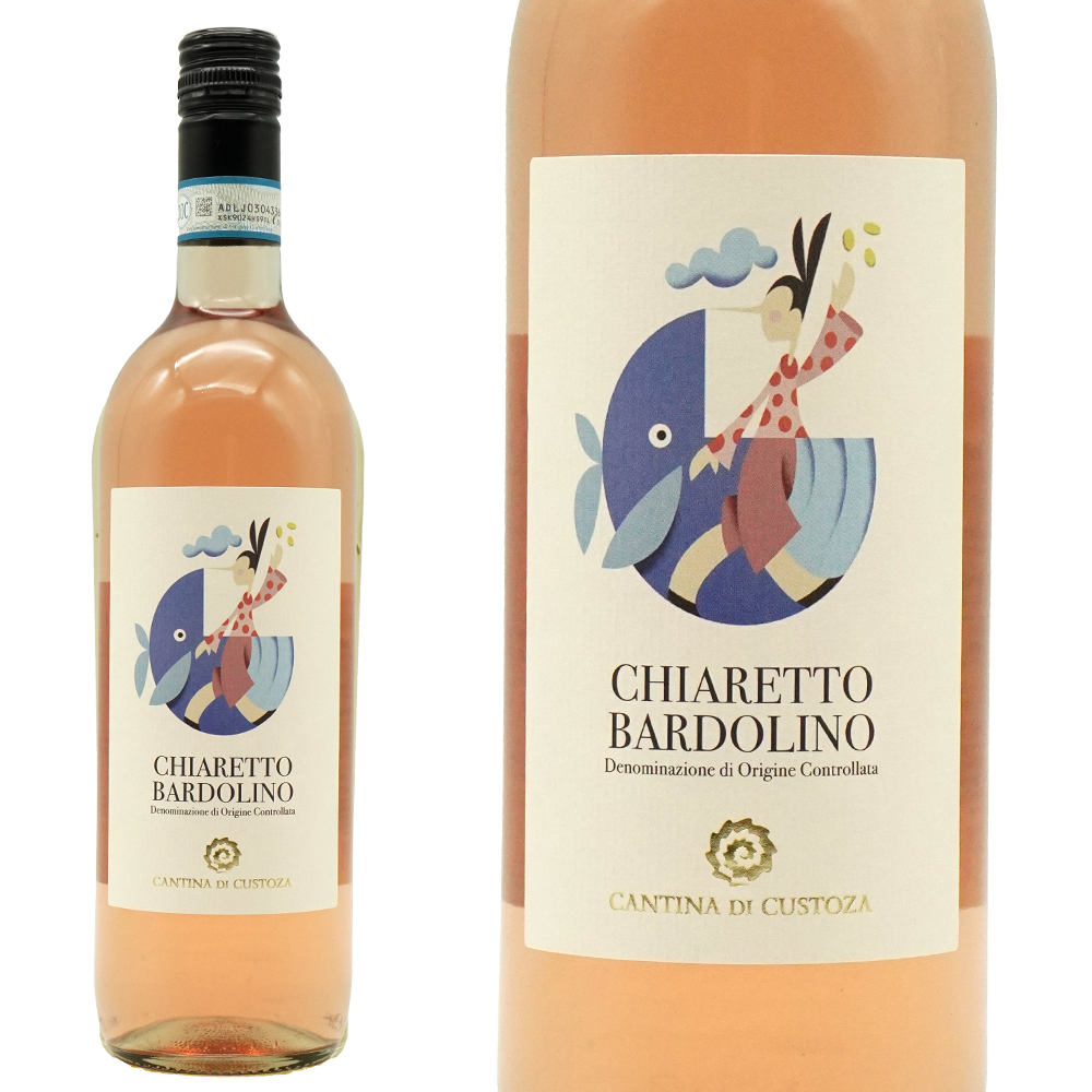 バルドリーノ キアレット 2024 カンティーナ ディ クストーツァ DOC キアレット ディ バルドリーノ (ピノッキオの冒険ラベル) ロゼ 辛口