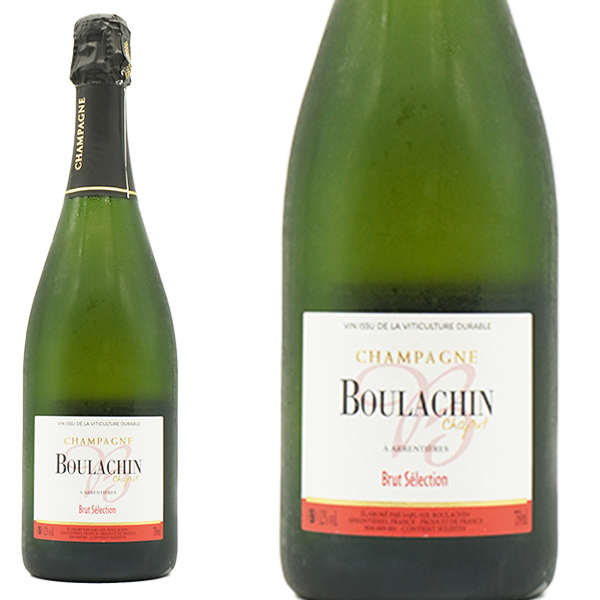ブーラシャン シャピュ シャンパーニュ キュヴェ ブリュット セレクシオン (8代目当主 ジョフレ ブラシャン家) ドサージュ8g/L 自然派