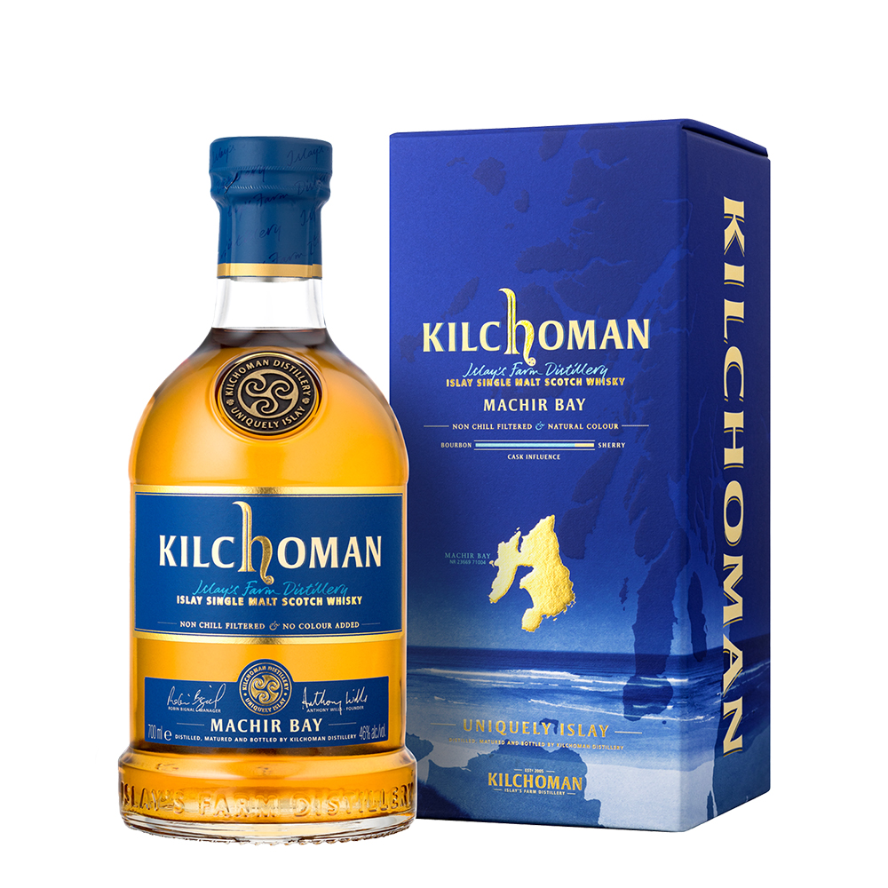 【箱入 正規】キルホーマン マキヤーベイ アイラ シングル モルト スコッチ ウイスキー オフィシャルボトル JIM MURRAY'S WHISKY BIBLE 2014年版で驚異の93点