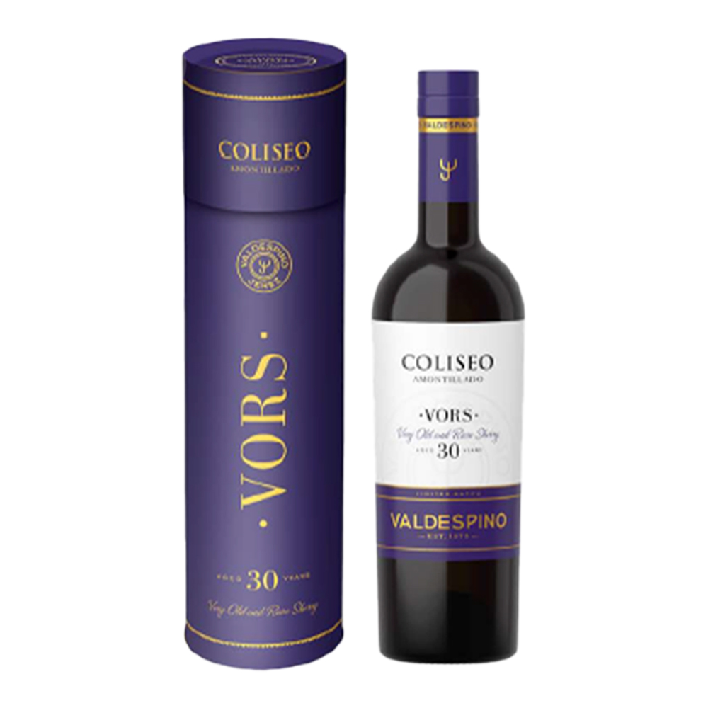 【送料無料】【正規品 箱入】バルデスピノ コリセオ アモンティリャード 30 年 プレミアムシェリー レアシェリー 500ml 22％