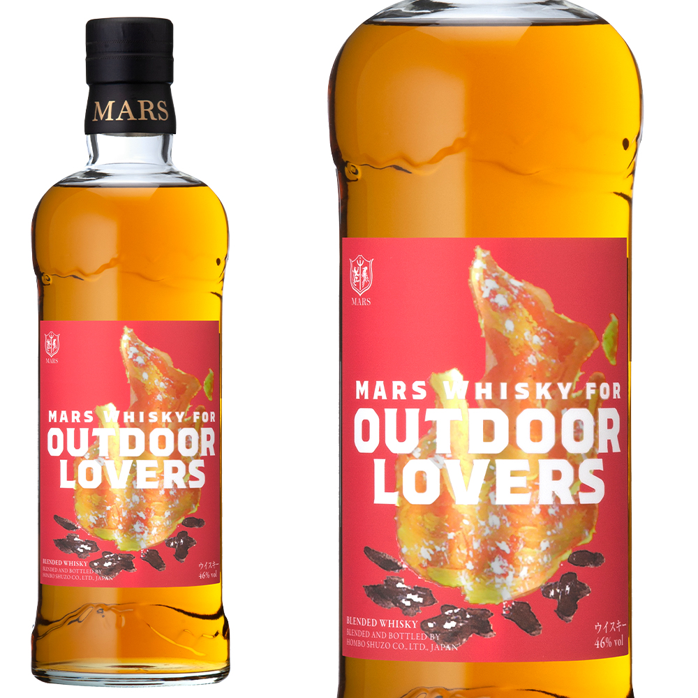 【正規品】マルス ウイスキー フォー アウトドア ラバーズ ブレンデッド ウイスキー 700ml 46％