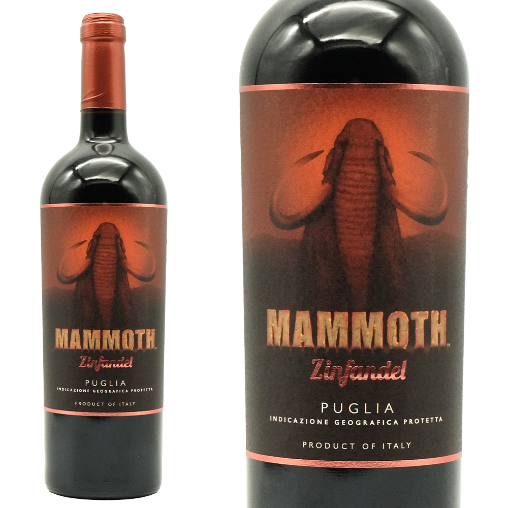 マンモス ジンファンデル 2024年 マーレ・マンニュム 750ml (イタリア 赤ワイン)