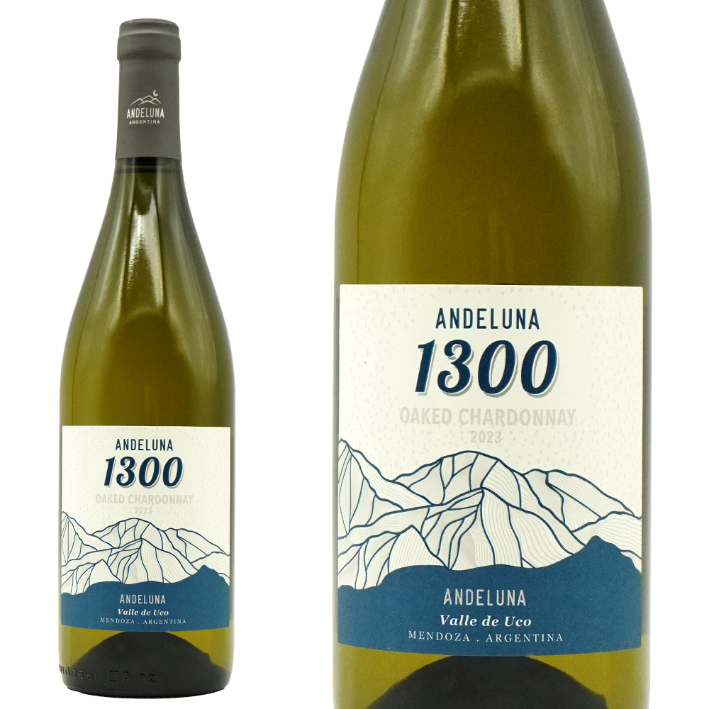 アンデルーナ シャルドネ 2023 限定輸入品 アンデルーナ セラーズ元詰 アルゼンチン メンドーサ ウコ ヴァレー 6ヶ月熟成