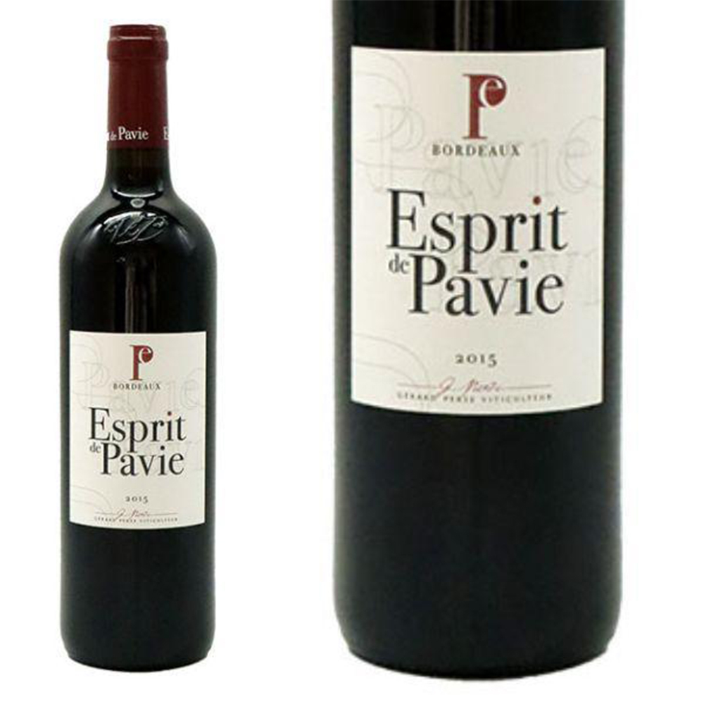 エスプリ ド パヴィ 2018 シャトー パヴィ元詰 (ジェラール ペレス氏 オーナー) サンテミリオン プルミエ グラン クリュ クラッセ
