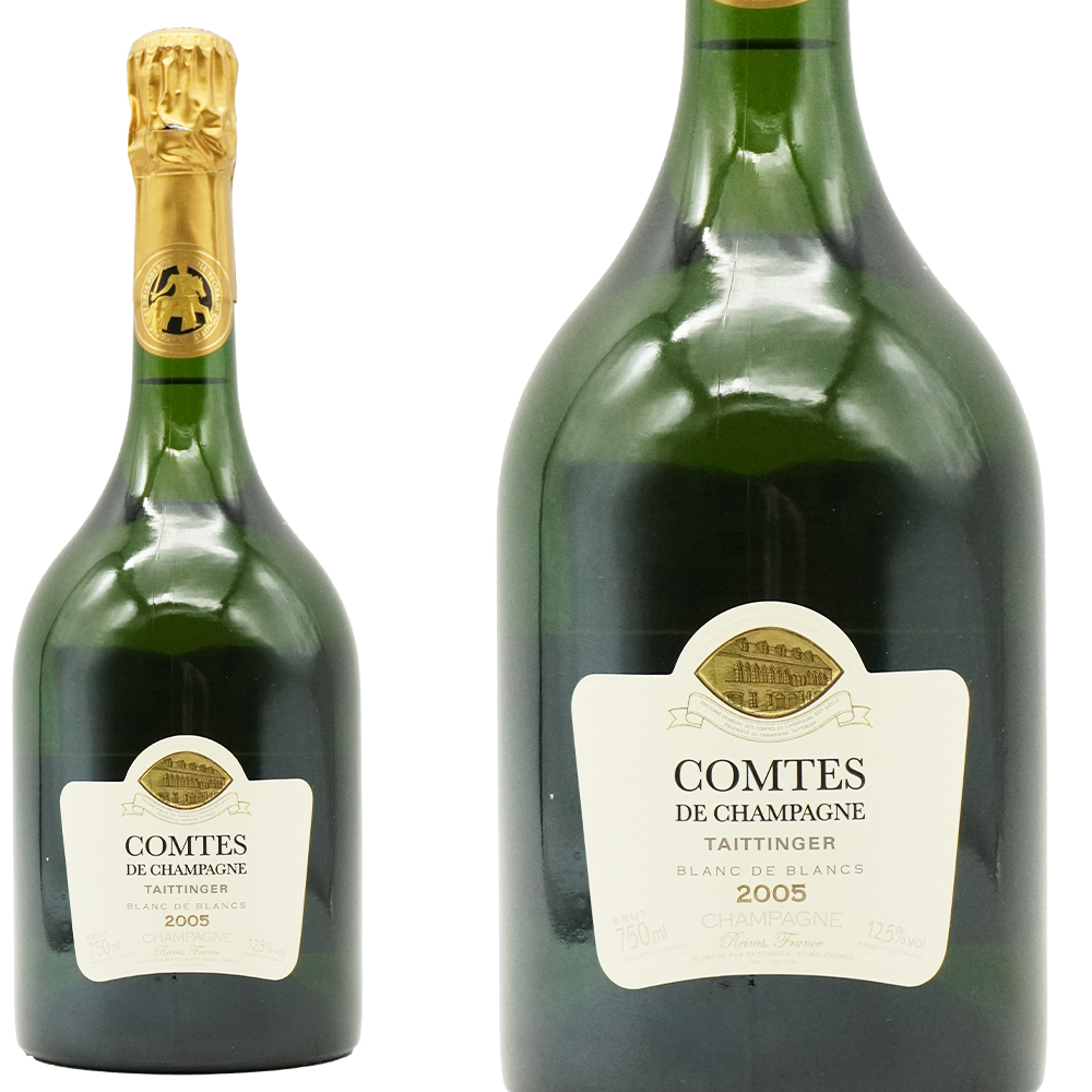 テタンジェ コント ド シャンパーニュ ブリュット ミレジム 2005 ブラン ド ブラン AOCミレジメ シャンパーニュ デカンタ驚異の95点