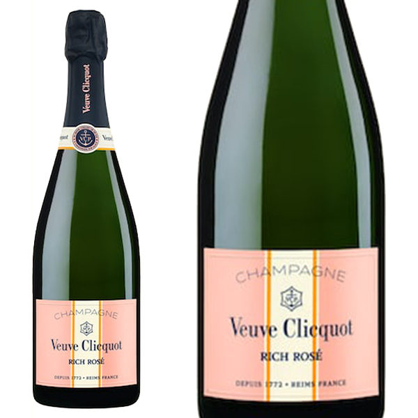 ヴーヴ クリコ シャンパーニュ リッチ ドゥー ロゼ オン アイス ヴーヴ クリコ社 AOCロゼ シャンパーニュ 正規 やや甘口 750ml