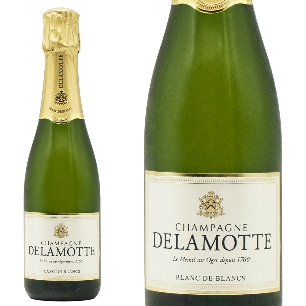 【ハーフサイズ】ドゥラモット シャンパーニュ ブラン ド ブラン ブリュット (ル メニル シュール オジェ) ドゥラモット社 正規品