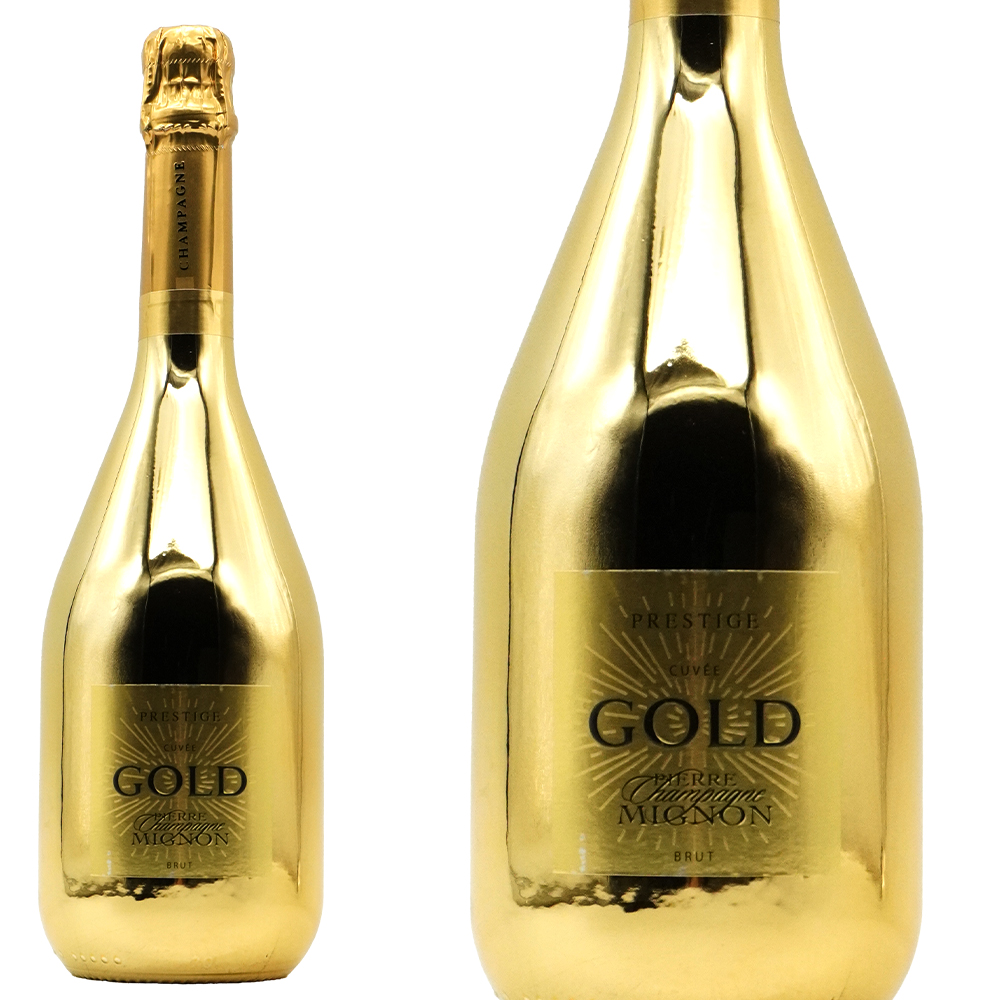 ピエール ミニョン シャンパーニュ プレスティージュ キュヴェ ゴールド ブリュット NV ドサージュ7g/L AOCシャンパーニュ