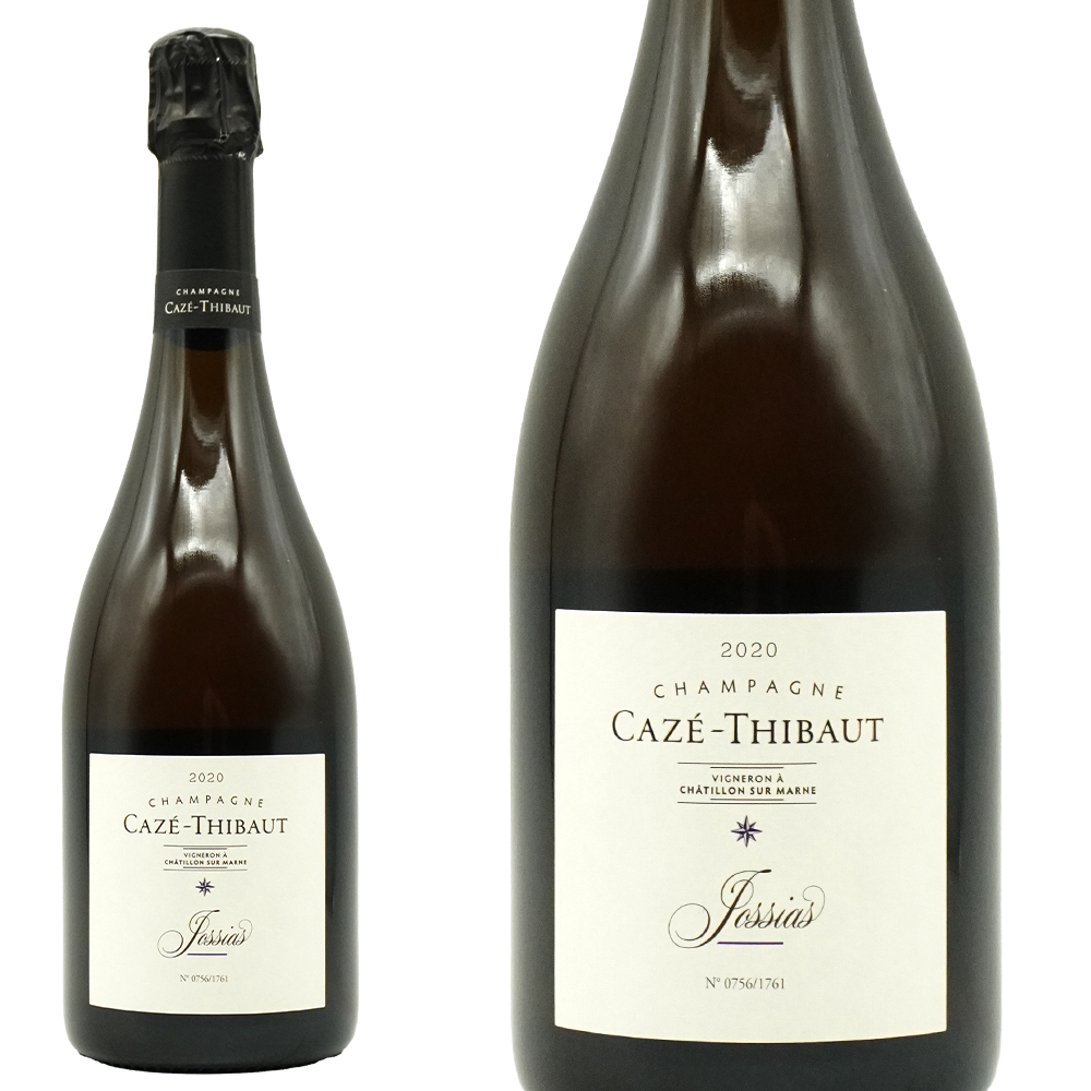 カゼ ティボー シャンパーニュ ジョシア エクストラ ブリュット ブランドノワール ミレジメ 2020 RM 生産者元詰 (ファビアン カゼ家)