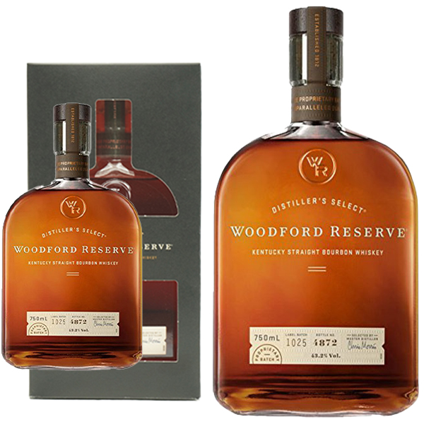 【正規品 箱入】ウッドフォードリザーブ プレミアム バーボン ウイスキー 正規品 750ml 43%