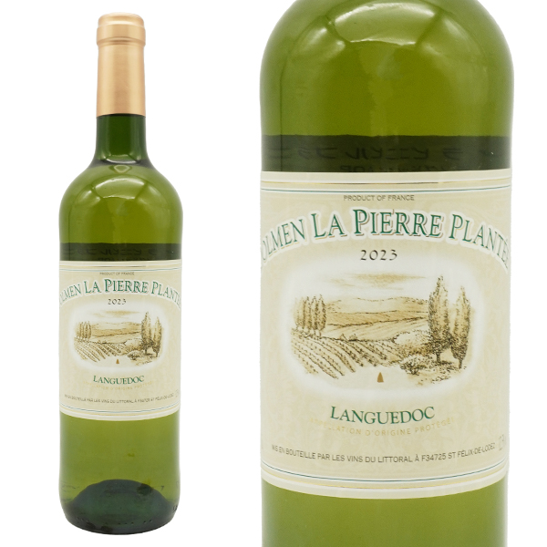 ドルメン ラ ピエール プランテ 2023 AOCコトー デュ ラングドック フランス 白ワイン ワイン 辛口 750ml