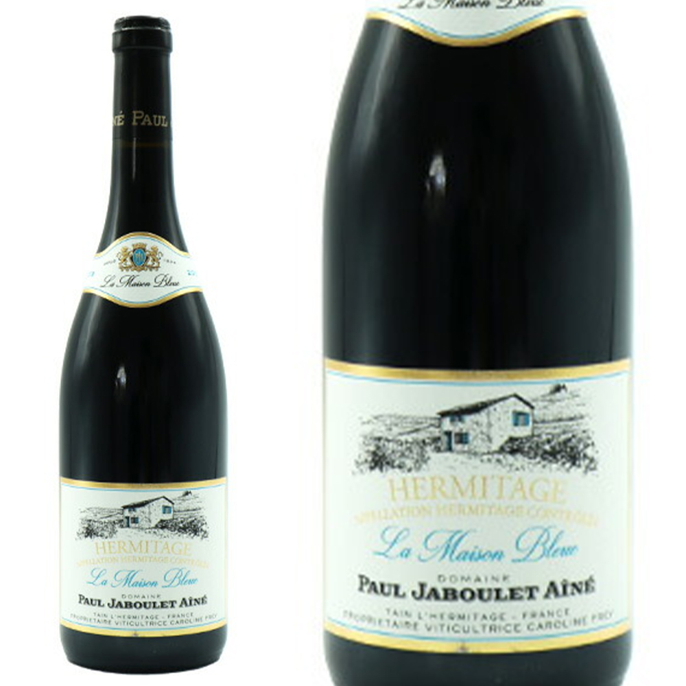 エルミタージュ ラ メゾン ブルー ルージュ 2021 シラー種100％ オーク樽驚異の15-18ヶ月熟成 ポール ジャブレ エネ社