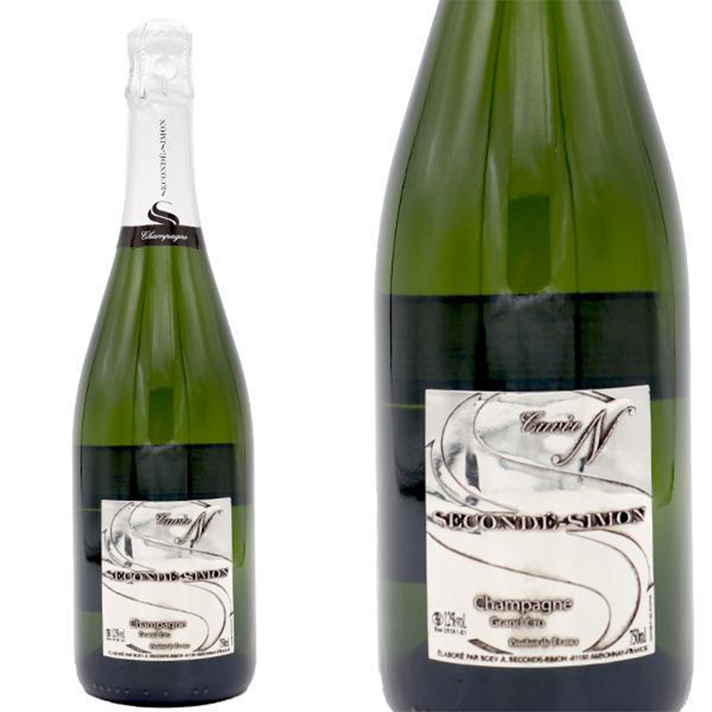 J.L.スゴンデ シモン シャンパーニュ グラン クリュ 特級 キュヴェ N ドミ セック (やや甘口) セラー蔵出し 限定品 R.M 生産者元詰
