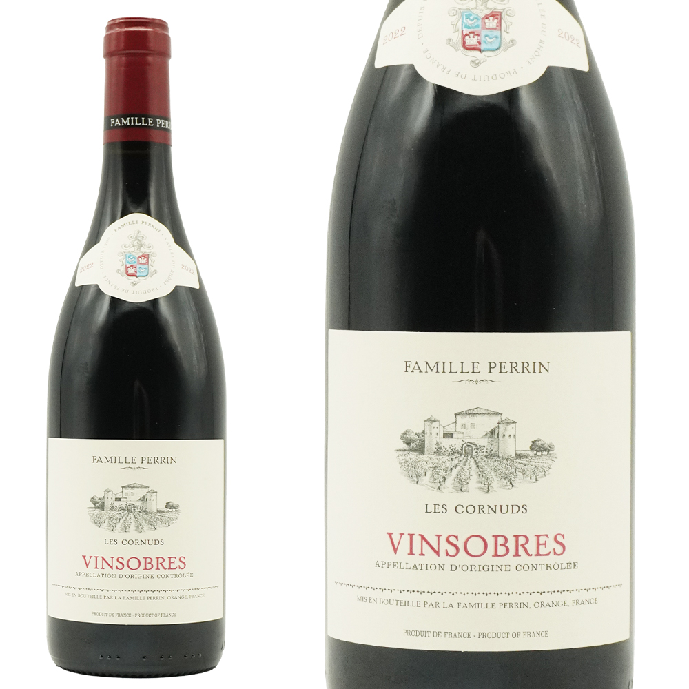 ヴァンソーブル レ コルニュ 2022 年 ファミーユ ペラン家 AOCコート デュ ローヌ ヴィラージュ ヴァンソーブル 正規品 ワインアドヴォケイト誌堂々90点
