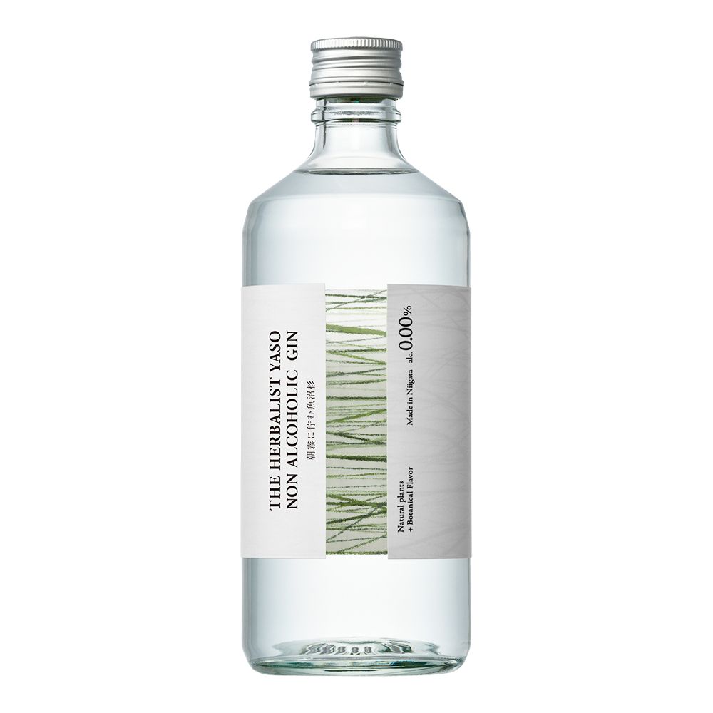 【正規品】THE HERBALIST YASO 朝霧に佇む魚沼杉 NON ALCOHOLIC GIN ノンアルコールジン 500ml 0.00％