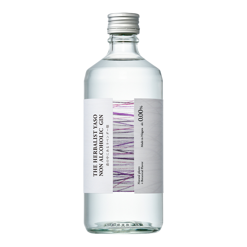 【正規品】THE HERBALIST YASO 森の中にあるラベンダー畑 NON ALCOHOLIC GIN ノンアルコールジン 500ml 0.00％