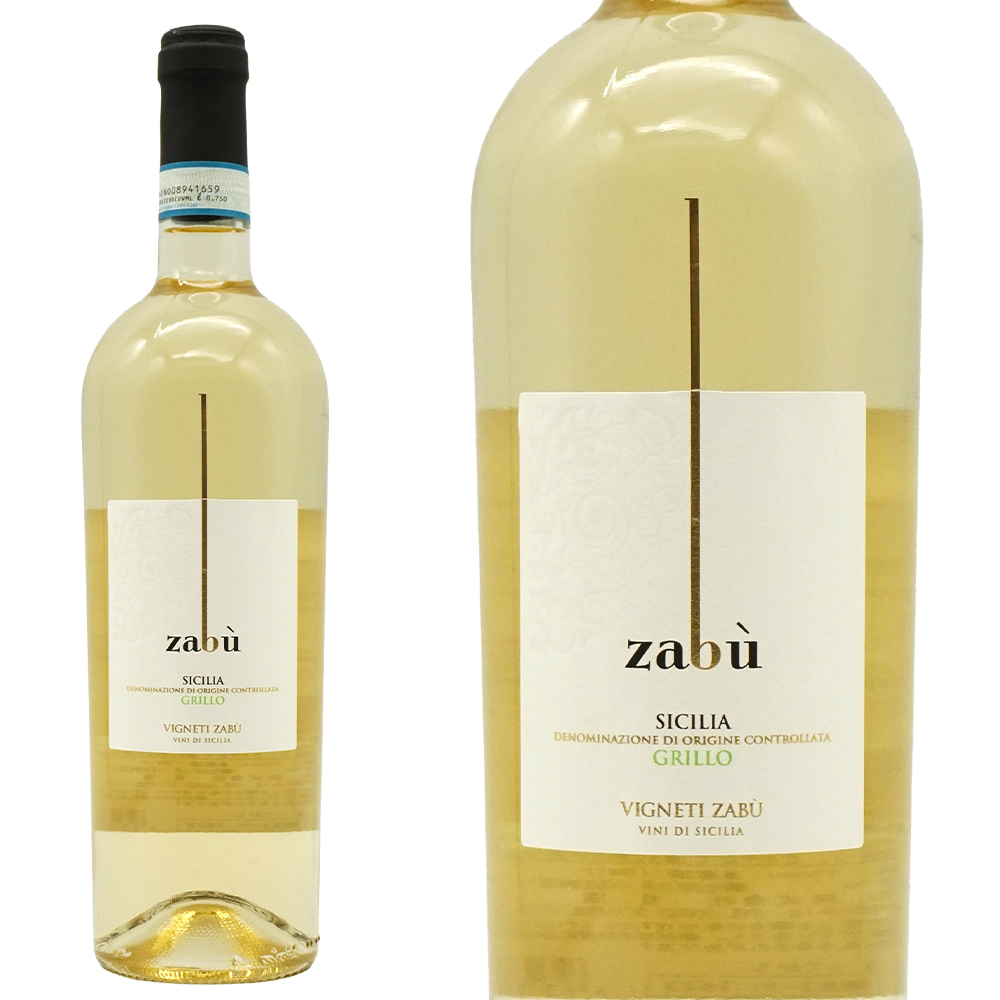 ザブ・グリッロ 2024年 ヴィニエティ・ザブ IGTテッレ・シチリア (白ワイン・イタリア)