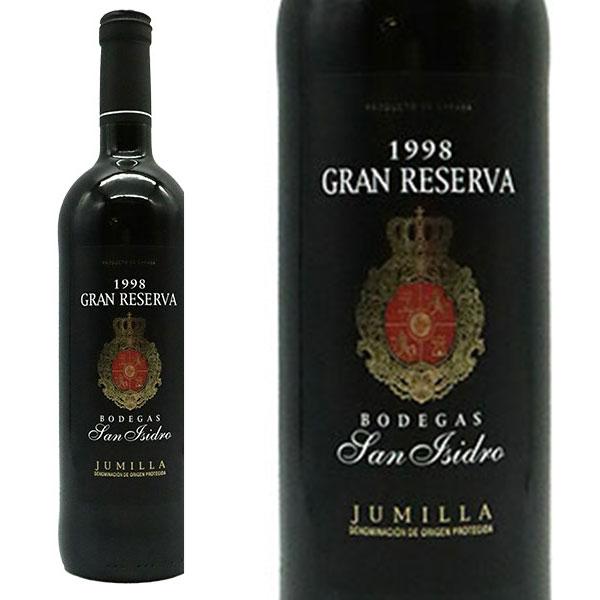 ボデガス サン イシドロ グラン レセルバ 1998 蔵出し限定古酒 D.O.フミージャ (プレ フィロキセラ100%畑のモナストレル) 正規品