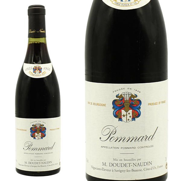 ポマール 1955 秘蔵限定セラー出し作品 ドゥデ ノーダン社 AOCポマール 驚異の69年熟成作品 赤 辛口 ミディアムボディ-フルボディ