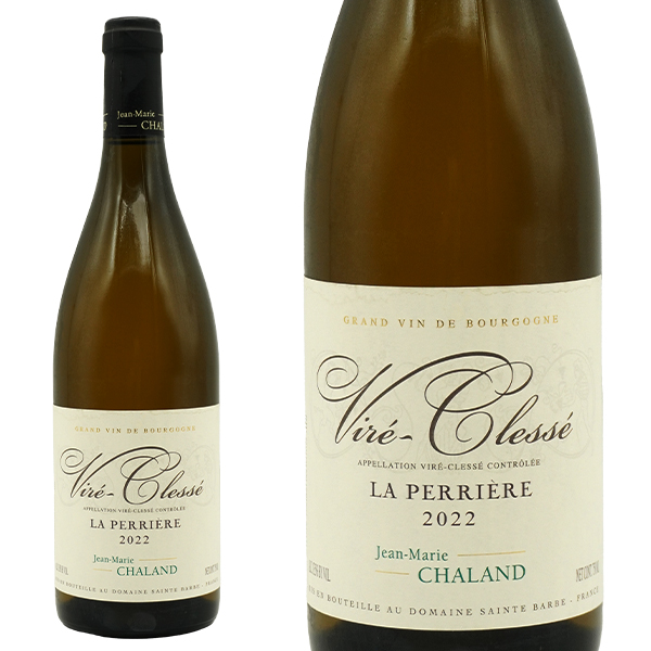 ヴィレ クレッセ ラ ペリエール 2022 蔵出し オーク樽10ヶ月熟成 ドメーヌ サント バルブ元詰 ビオディナミ(エコセール認証) 正規品