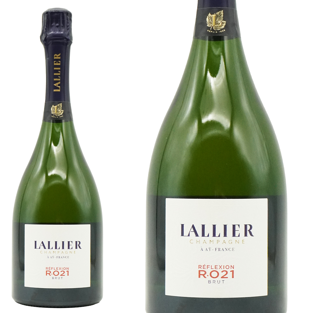 【送料無料】【正規品】ラリエ シャンパーニュ R.021 ブリュット AOC シャンパーニュ オーク樽熟成 ドザージュ:7g/L 重厚ボトル
