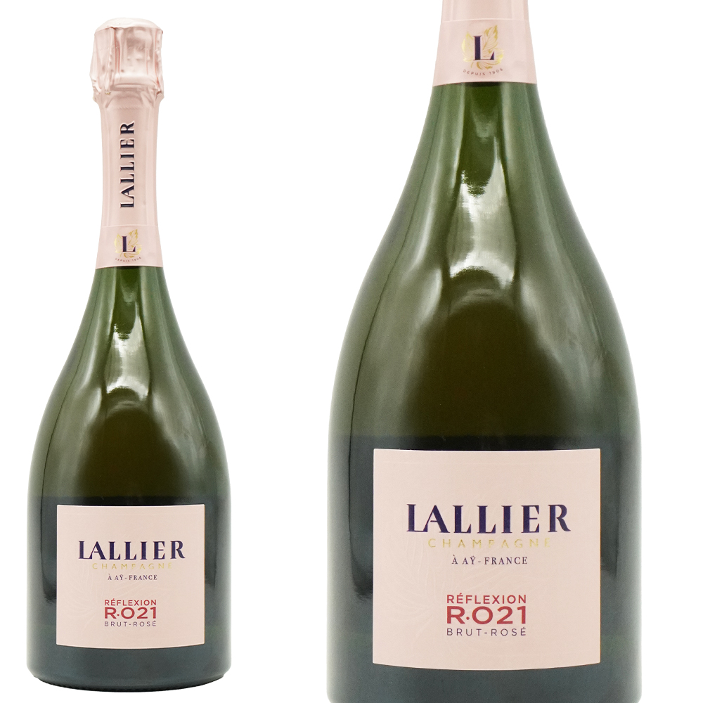 【送料無料】【正規品】ラリエ シャンパーニュ R.021 ロゼ ブリュット(リフレクションシリーズのロゼの初リリース作品) 重厚ボトル