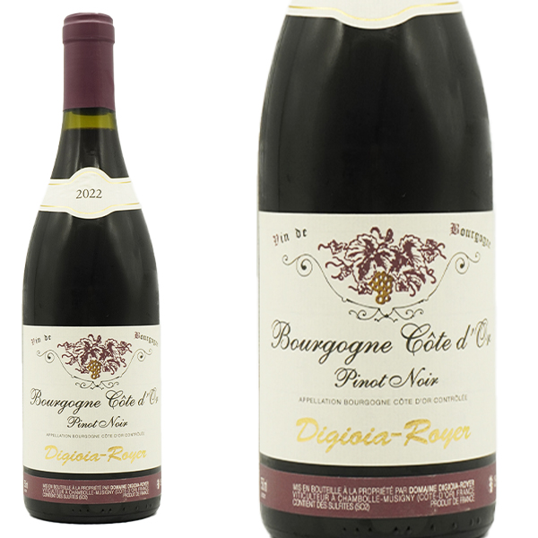 ブルゴーニュ コート ドール ルージュ 2022 蔵出し作品 ドメーヌ ディジオイア ロワイエ元詰(ミシェル ディジオイア家)