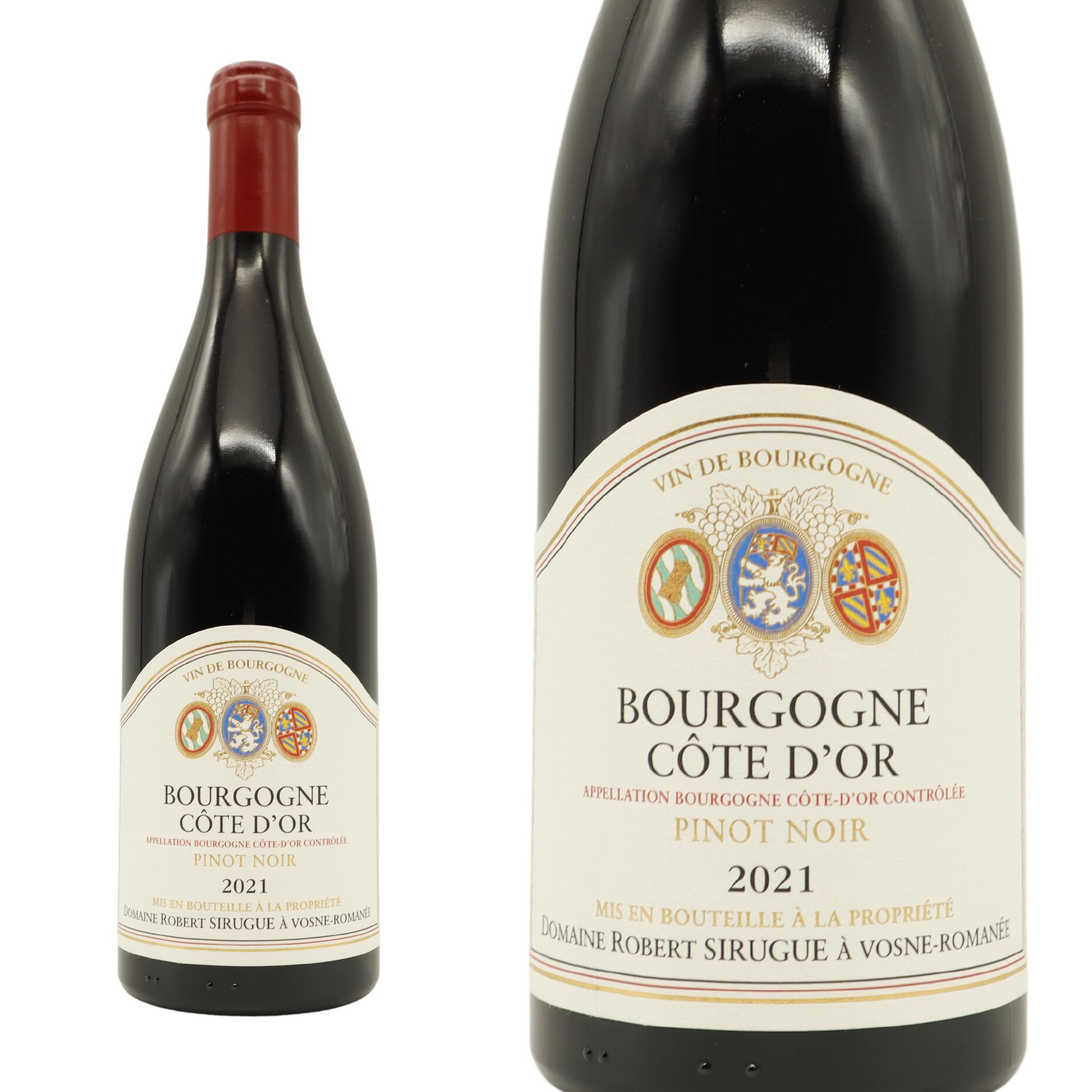ブルゴーニュ コート ドール ピノ ノワール 2021 蔵出し品 ドメーヌ ロベール シルグ(シリュグ)元詰 AOCブルゴーニュ コート ドール