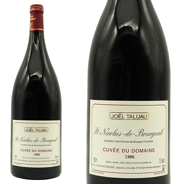 【大型マグナム】 サン ニコラ ド ブルグイユ キュヴェ デュ ドメーヌ 1986 熟成38年 蔵出し限定秘蔵古酒 ドメーヌ ジョエル タリュオー元詰